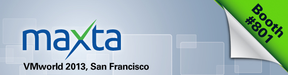Visit Maxta at VMworld 2013, San Francisco